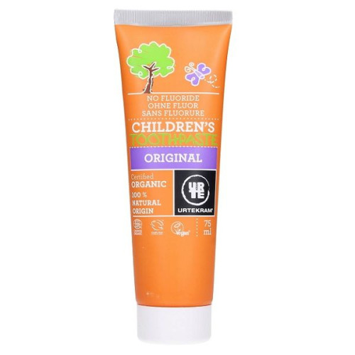 Urtekram Organic Fluoride-Free Children's Toothpaste Original 2.54 fl oz (75 ml)