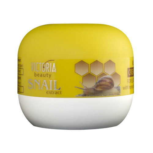 Victoria Snail Vaseline Cream for Feet Heels and Elbows with Snail Extract 1.35 fl oz (40 ml)