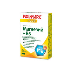 Walmark Plus Magnesium + Vitamin B6 for Tone and Energy 30 Tablets