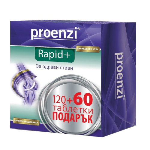 Walmark Proenzi Rapid Plus for Healthy Joints and Bones Promo Set 120 + 60 Tablets