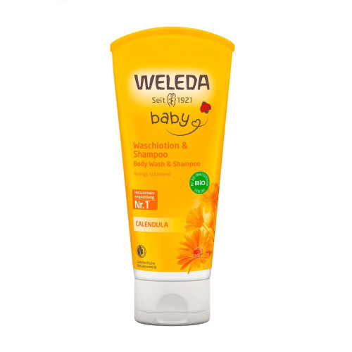 Weleda Baby Shampoo and Body Wash with Calendula 6.76 fl oz (200 ml)