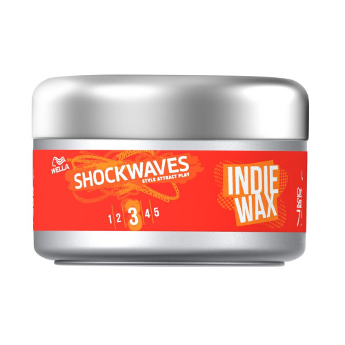 Wella Shockwaves Indie Wax 3 Hair Wax Medium Hold 2.54 fl oz (75 ml)