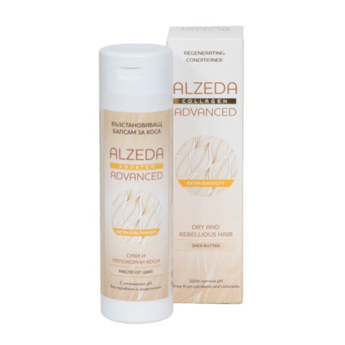 Alzeda Advanced Restorative Conditioner for Dry and Unruly Hair with Collagen and Shea Butter 8.45 fl oz (250 ml)