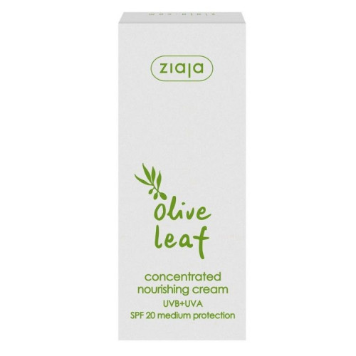 Ziaja Face Cream with Olive Leaf for All Skin Types SPF 20 1.69 fl oz (50 ml)