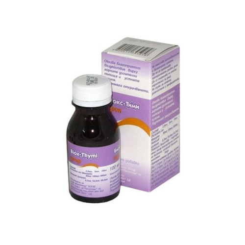 Bios Tymi Syrup for Bronchial Problems and Severe Cough 3.38 fl oz (100 ml)