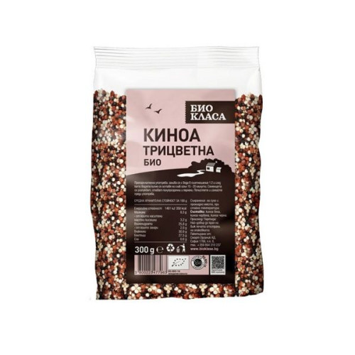 Bio Class Organic Tri-Color Quinoa 10.58 oz (300 g)