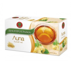 Bioprogramme Herbal Tea for Toning with Linden 0.05 oz (1.5 g) 20 Filter Bags