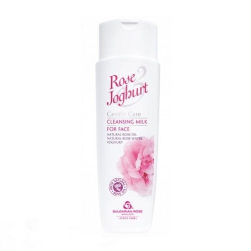 Bulgarian Rose Karlovo Rose Yogurt Cleansing Milk with Rose Oil 8.45 fl oz (250 ml)