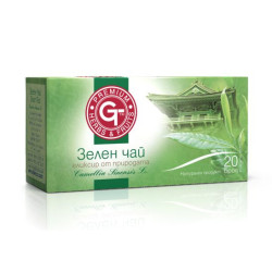 GT Fruit Herbal Tea Green Tea with Toning Effect and Strong Antioxidant Properties 0.05 oz (1.5 g) 20 Filter Bags