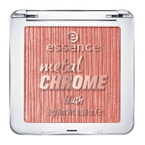 Essence Metal Chrome Compact Blush Color 10 My Name Is Gold Rose Gold