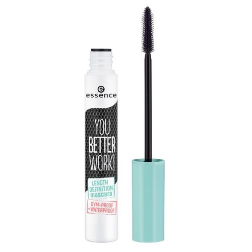 Essence You Better Work! Waterproof Mascara for Length and Definition Black