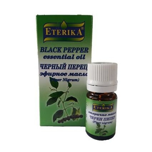 Eterika Natural Black Pepper Essential Oil for High Immunity 0.17 fl oz (5 ml)