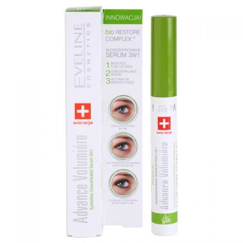 Eveline Eyelash Activator for Growth and Density 3-in-1 0.34 fl oz (10 ml)