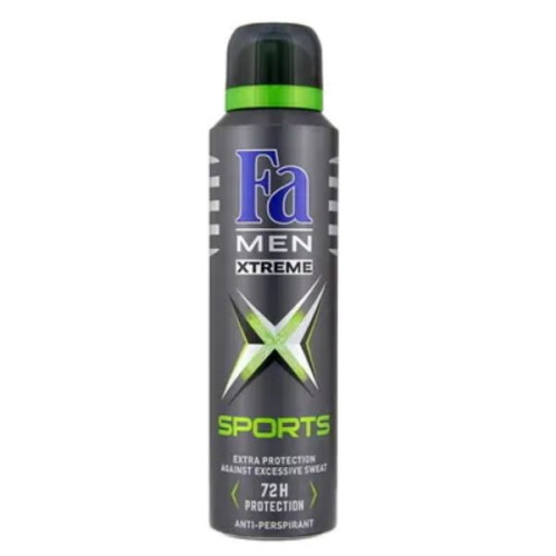Fa Men Xtreme Sports Deodorant Spray for Men 5.07 fl oz (150 ml)
