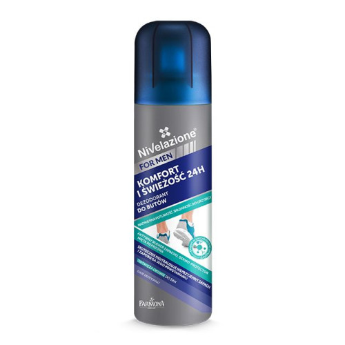 Jantar Farmona Nivelazione Men Deodorizing Spray for Men's Shoes 6.09 fl oz (180 ml)