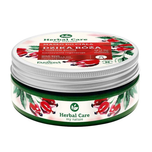 Jantar Farmona Herbal Care Regenerating Body Oil with Wild Rose and Perilla Oil 6.76 fl oz (200 ml)