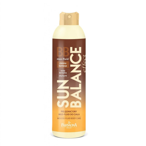 Jantar Farmona Sun Balance Bb Bronzing mousse-fluid for Body with Dark Skin 5.07 fl oz (150 ml)