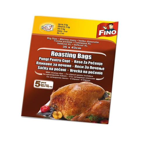 Fino Roasting Bags Roasting Bags 13.78"/16.93" (35/43 cm) 5 pcs