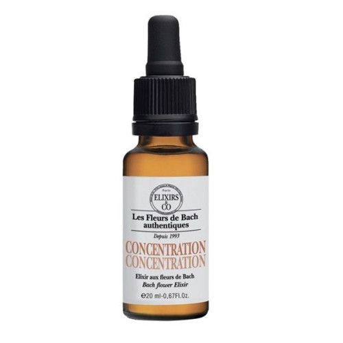 Dr. Bach Flower Essence for Concentration 0.68 fl oz (20 ml)