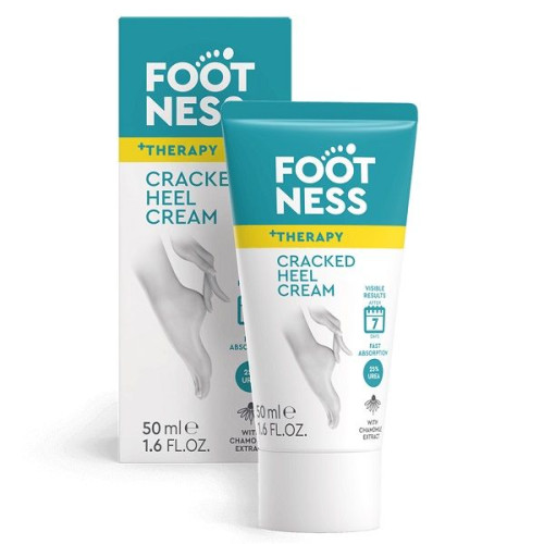 Footness Therapy Daily Nourishing Cream for Cracked Heels with Chamomile and Calendula 1.69 fl oz (50 ml)