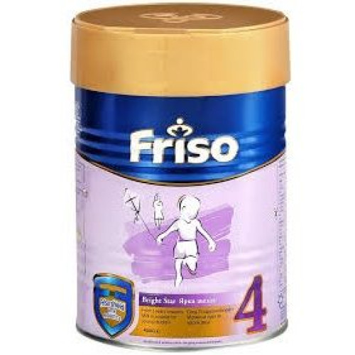 Frisolac 4 Adapted Powdered Milk for Infants 3+ Months for a Healthy Tummy 14.11 oz (400 g)