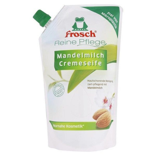 Frosch Almond Milk Cream Soap Refill 16.91 fl oz (500 ml)