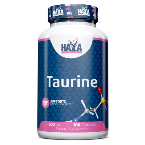 Haya Labs Taurine 500 mg 100 Capsules