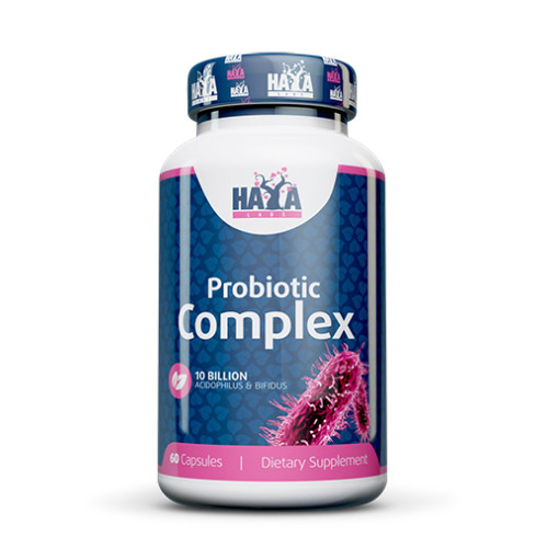 Haya Labs 10 Billion Acidophilus & Bifidus Probiotic Complex 60 Capsules