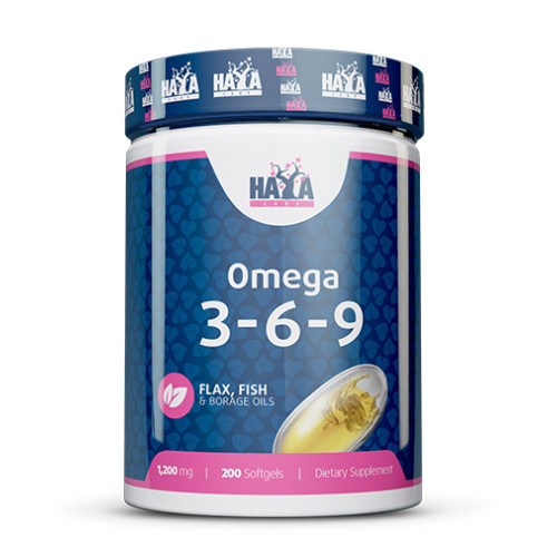 Haya Labs Omega-3-6-9 200 Softgel Capsules