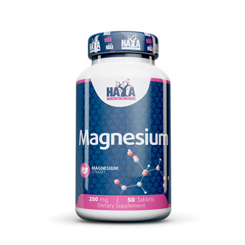 Haya Labs Magnesium Citrate 200mg 50 Tablets