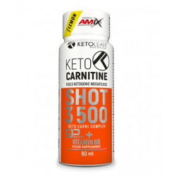 Amix Ketolean Keto Carnitine Shot 3500 Fresh Lemon 2.03 fl oz (60 ml)