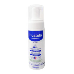 Mustela Gentle Shampoo Foam for Normal Skin Specially Formulated for Newborns 5.07 fl oz (150 ml)