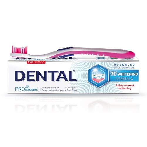 Dental Pro 3D Whitening Toothpaste 2.54 fl oz (75 ml)