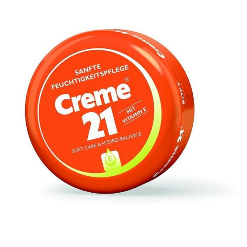 Creme 21 Moisturizing Cream with Vitamin E and Natural Almond Oil 5.07 fl oz (150 ml)