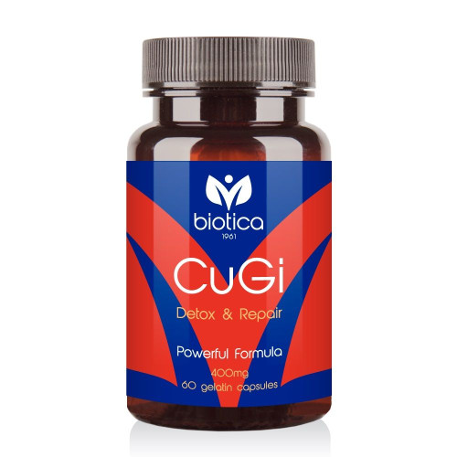 Biotica Cugi Strong Detox Effect for Fast Metabolism and Purification 60 Capsules
