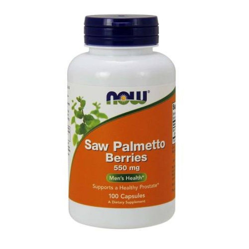 Now Foods Saw Palmetto for a Healthy Prostate and Frequent Urination 550 mg 100 Capsules