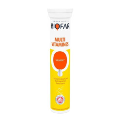 Biofar 12 Multivitamins 20 Effervescent Tablets