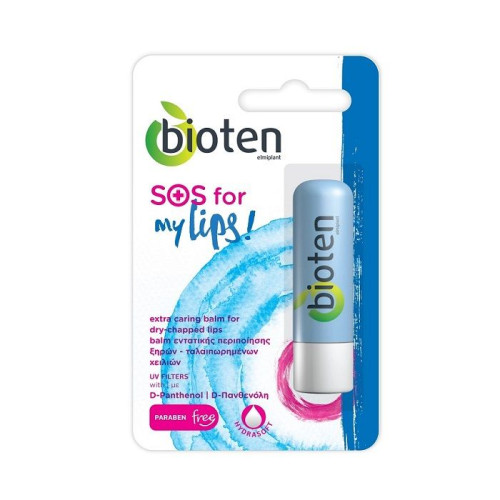Bioten Sos Restorative Intensive Balm for Dry and Chapped Lips 0.17 oz (4.8 g)