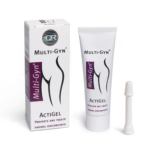 Multi-Gyn Actigel for Vaginal Discomfort Bioactive Gel for Vaginal Yeast Infections 1.69 fl oz (50 ml)