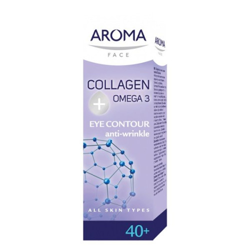 Aroma Collagen + Omega-3 with Collagen Eye Cream for Reducing Wrinkles 40+ 0.51 fl oz (15 ml)