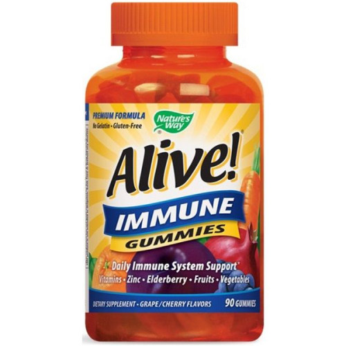 Nature's Way Alive Immune Multivitamins for Immune Support 90 Softgel Capsules