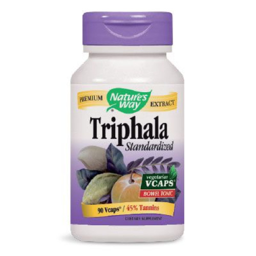 Nature's Way Triphala Triphala for Constipation and Stomach Discomfort 500 mg 90 Capsules