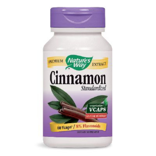 Nature's Way Cinnamon for Fast Metabolism and Weight Loss 350 mg 60 Capsules