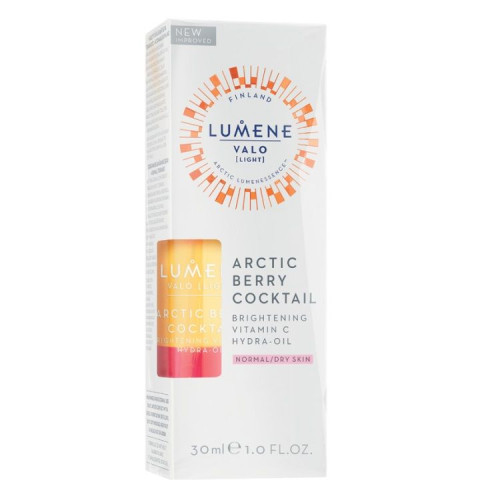Lumene Valo Serum Cocktail Oil with Vitamin C for Radiant and Smooth Skin 1.01 fl oz (30 ml)