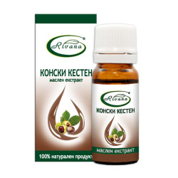 Rivana Natural Toning Oil Extract from Horse Chestnut for Velvety Skin 0.34 fl oz (10 ml)