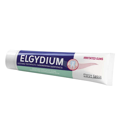Elgydium Irritated Gums Toothpaste for Irritated Gums with Soothing Effect 2.54 fl oz (75 ml)