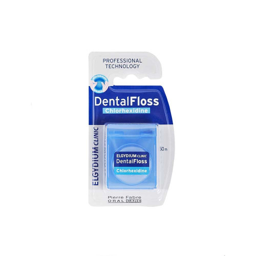 Elgydium Clinic Flat Chlorhexidine Dental Floss 50 M