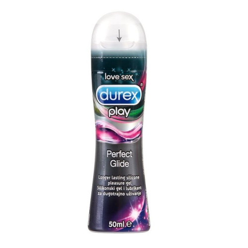 Durex Play Perfect Glide Silicone-based Lubricant for More Arousal 1.69 fl oz (50 ml)