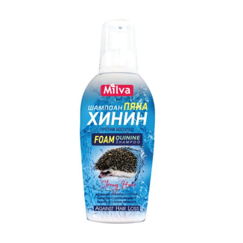 Milva Effective Shampoo for Hair Loss with Quinine Foam for Elasticity 6.76 fl oz (200 ml)