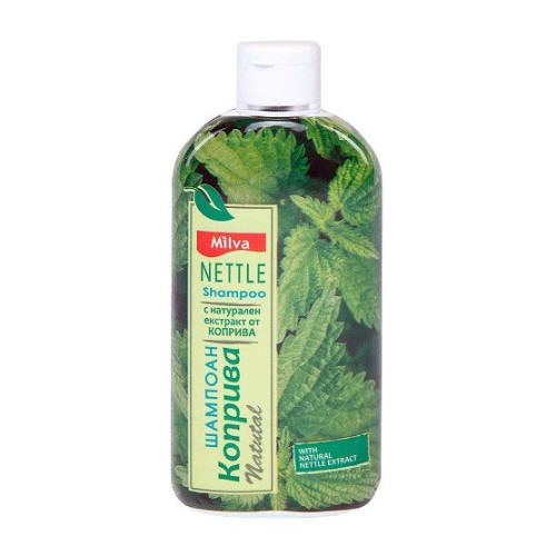Milva Protective Shampoo with Nettle for Itching and Dandruff 6.76 fl oz (200 ml)